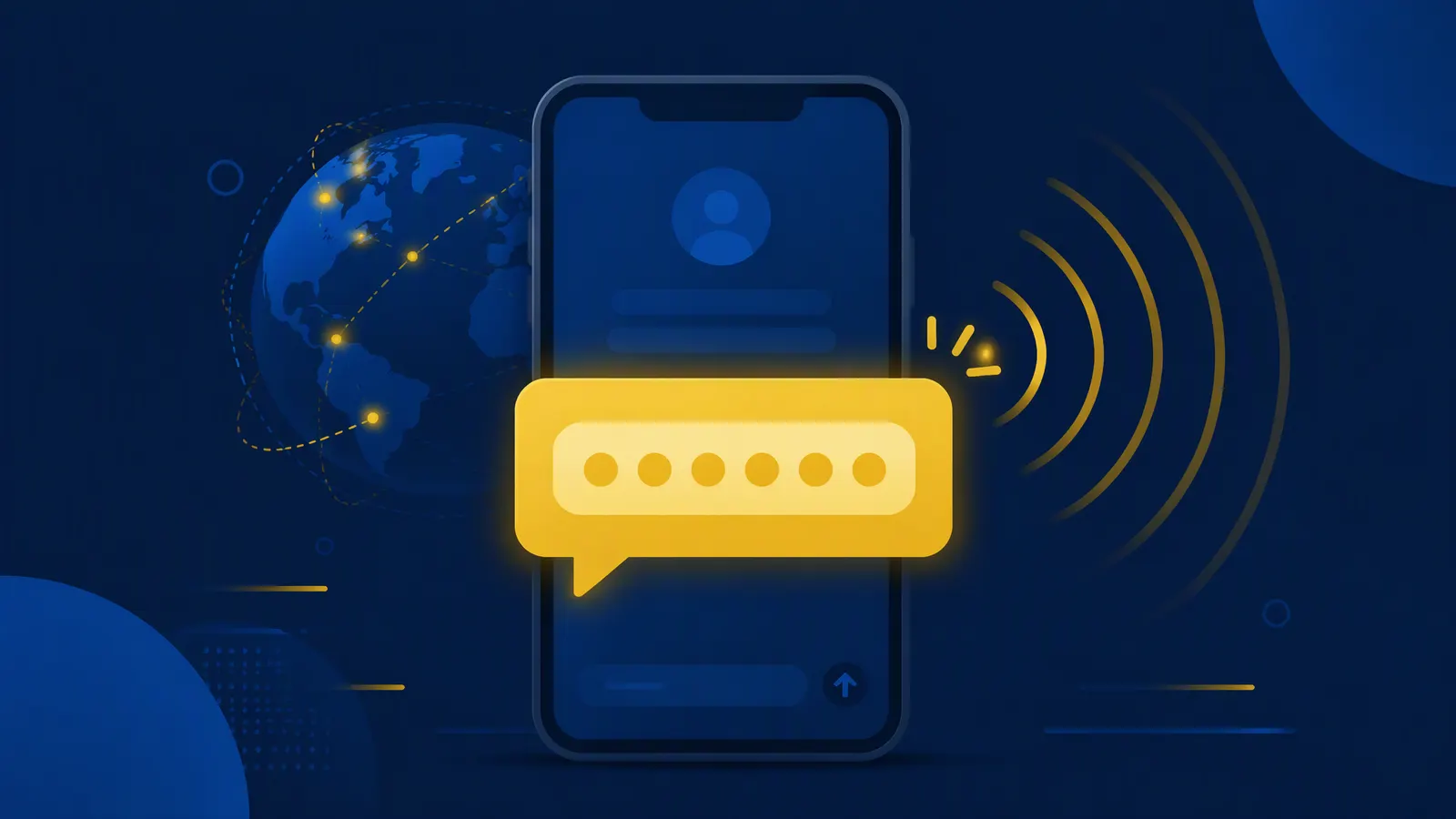 Receber SMS online com código de verificação em número virtual